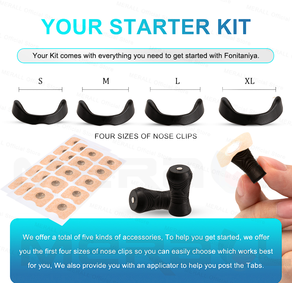 Miniatura 4 de Dilatador de respiracion nasal magnetico